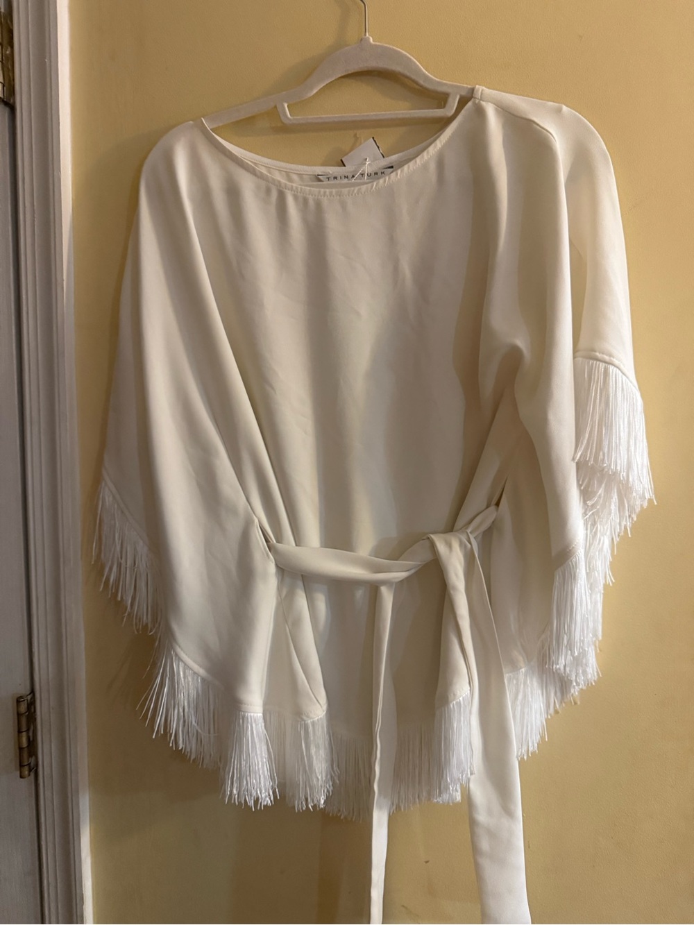 NWT Trina Turk Eye Opener Fringe Top, small